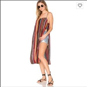 Free People Boho split side tunic top